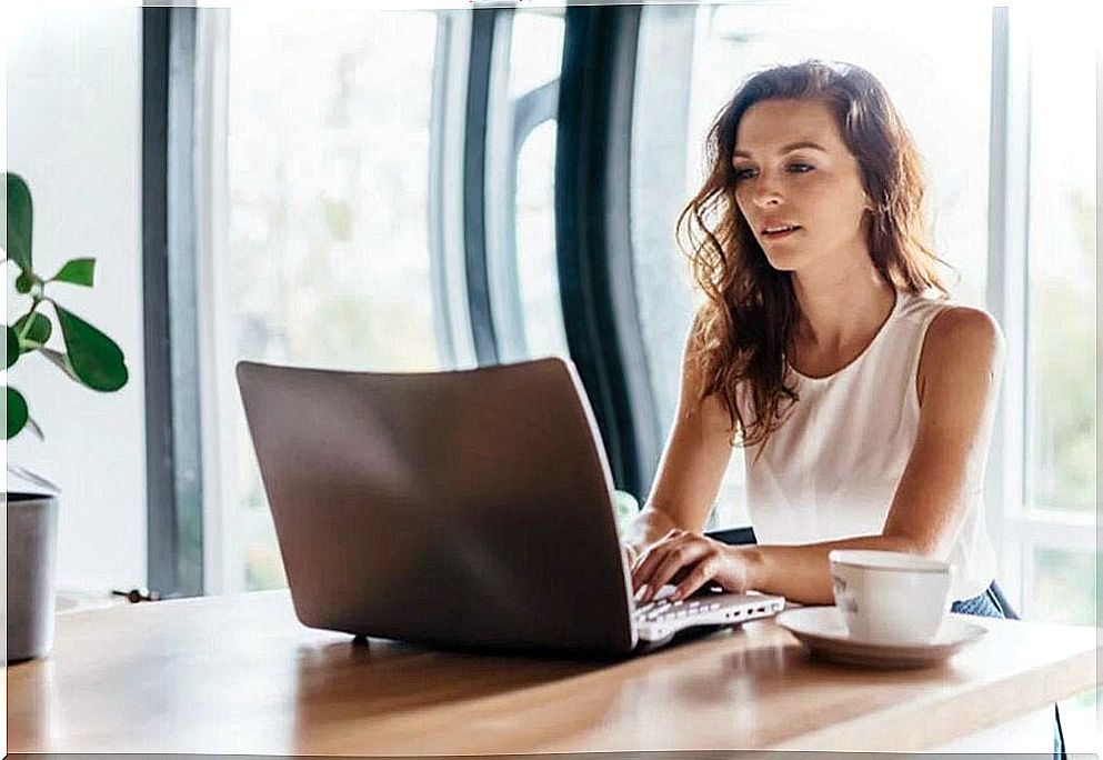 According to science, sitting upright increases well-being.