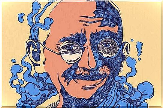 Gandhi illustration